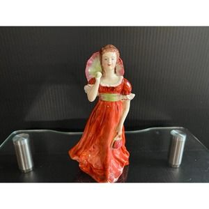 H WATKIN LAWTON STUDIO CHINA FIGURINE ENGLAND "ROSE" PRE-ROYAL DOULTON